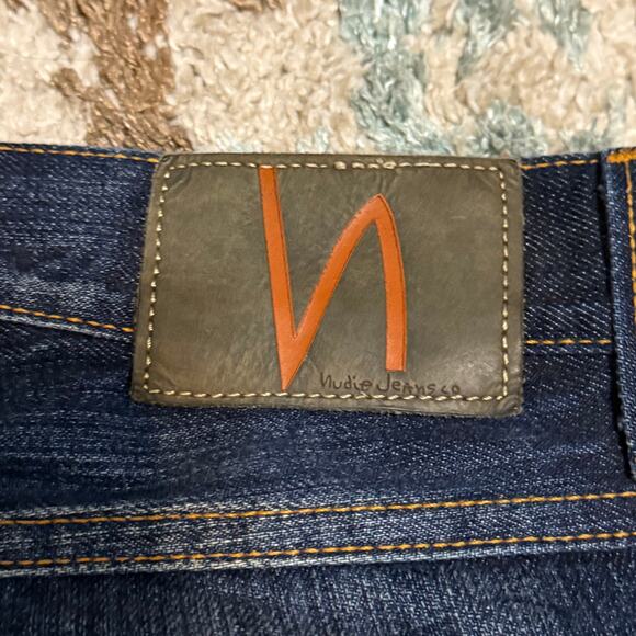 Nudie Jeans Mens Steady Eddie Jeans Size 30x31 Fade - Picture 5 of 9